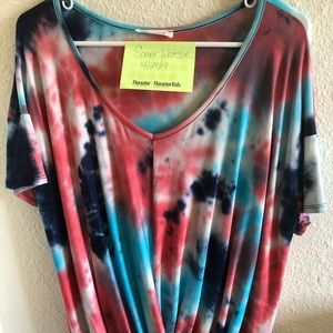 Tie dye medium tunic